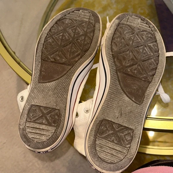 Converse Chuck Taylor All Star Canvas High Top Shoe Cream - Picture 6 of 9